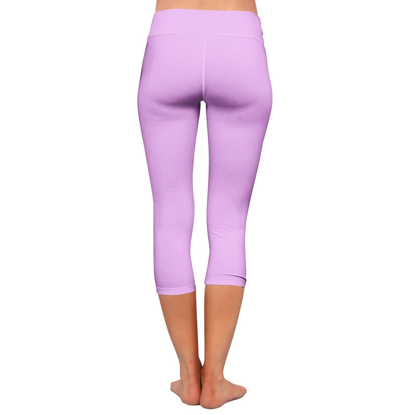 Pink Yoga Capri Leggings
