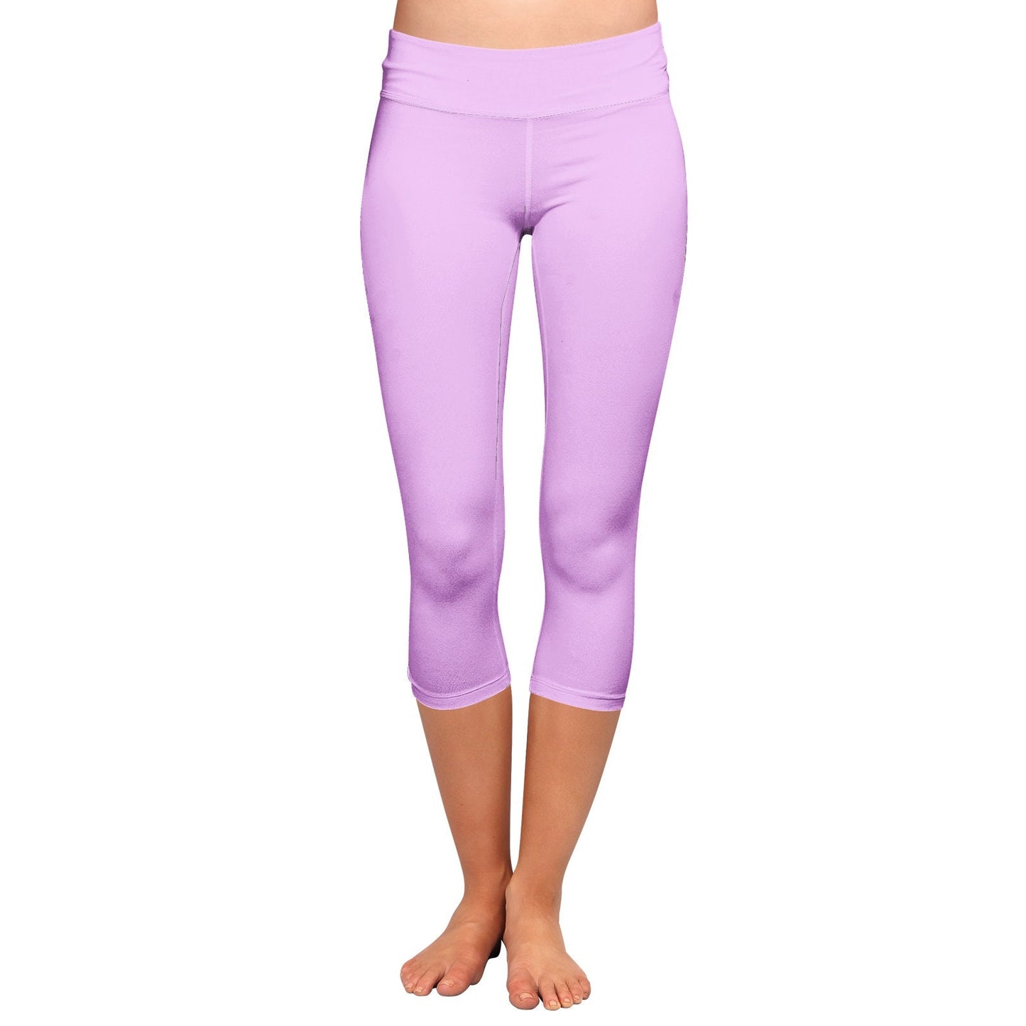 Pink Yoga Capri Leggings