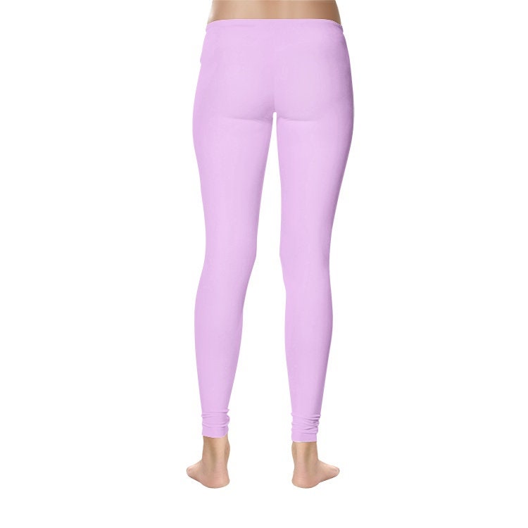 Pink Leggings Women's Temp Control Cotton Leggings