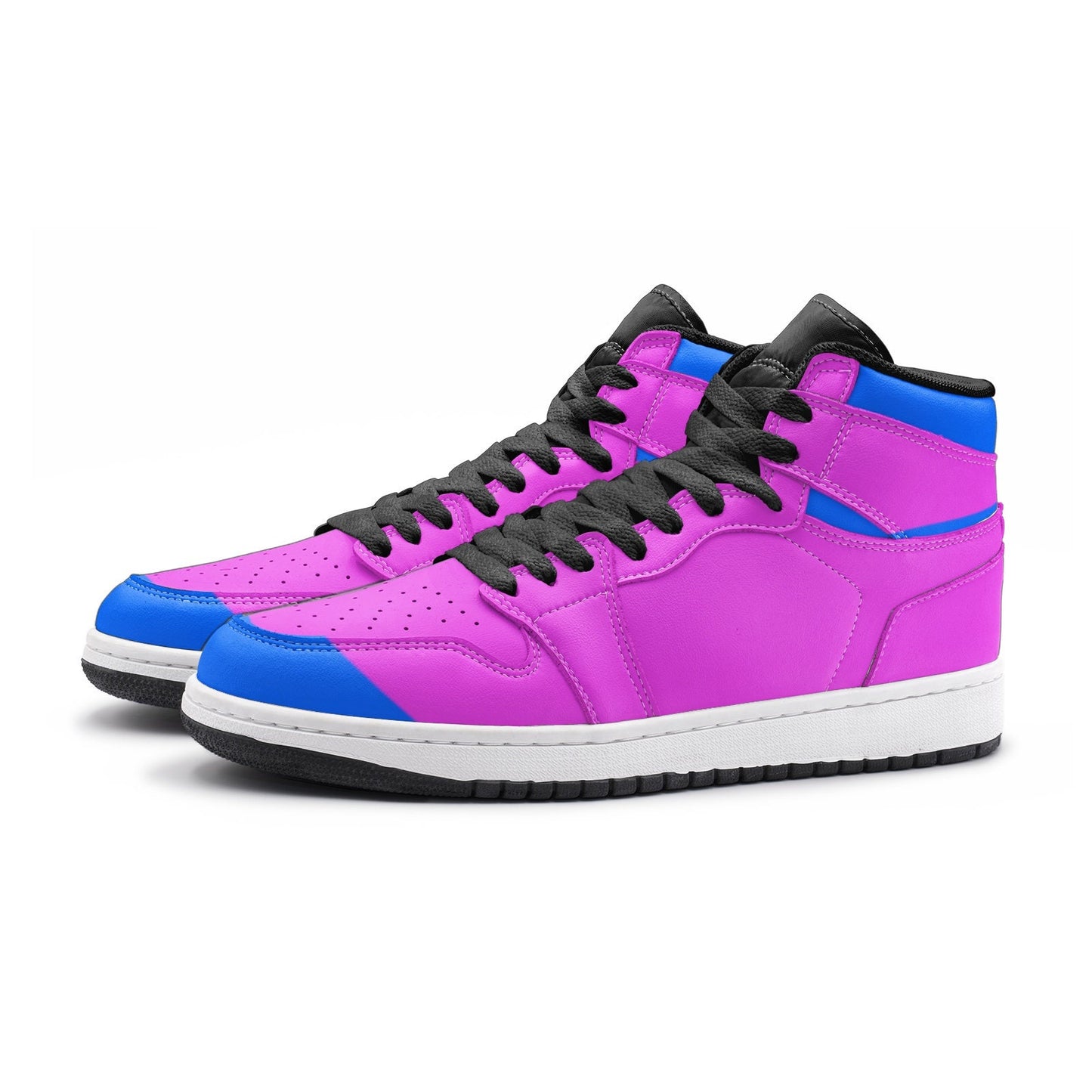 Blue and Pink Hightops Unisex Sizes