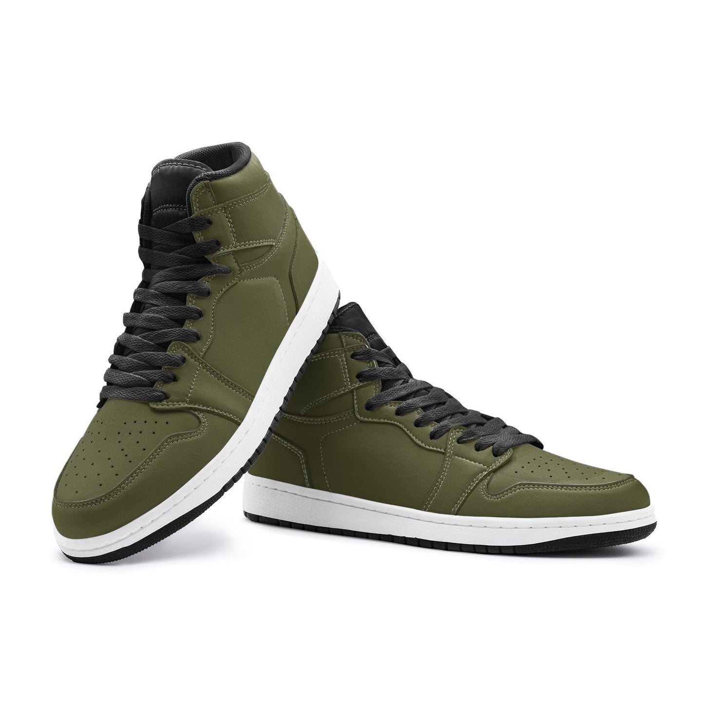 Dark Green High Tops Unisex Sizes