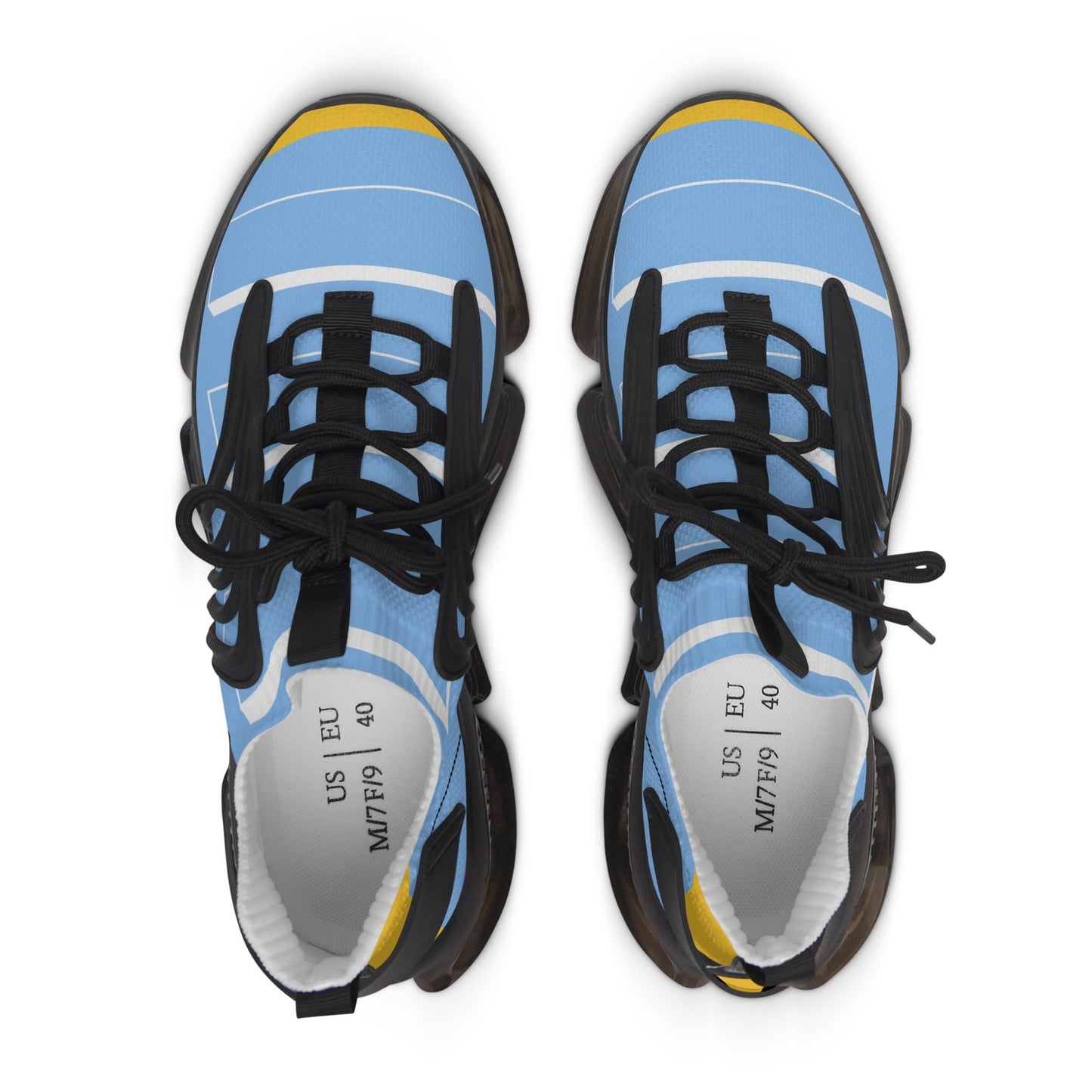 Women's Light Blue Exercise Sneakers