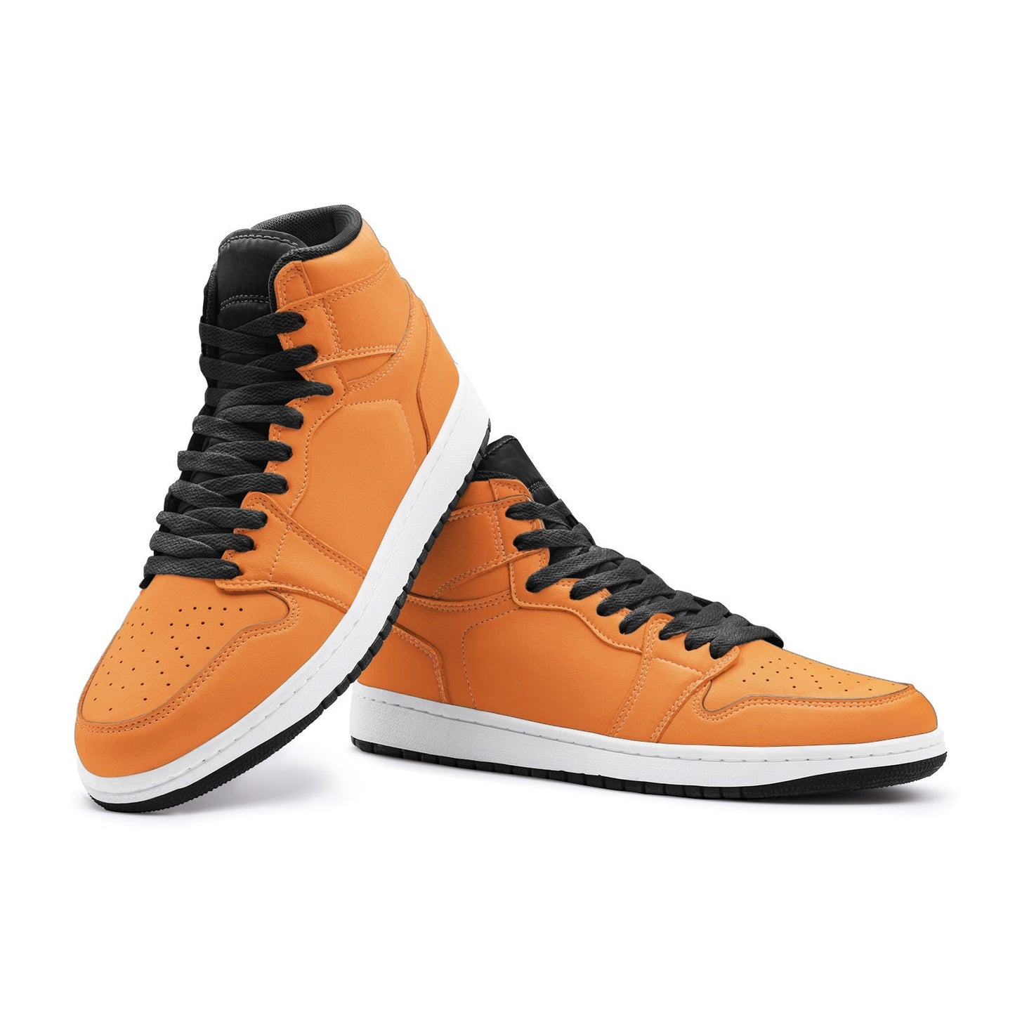 Orange High Tops Unisex Sizes