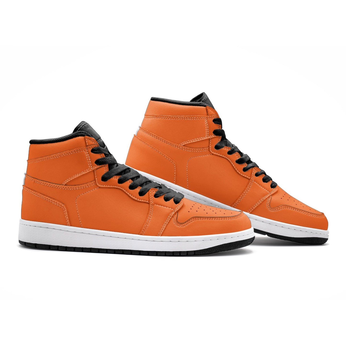 Orange High Tops Unisex Sizes