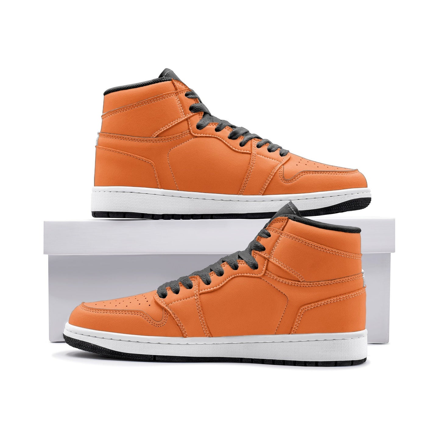 Orange High Tops Unisex Sizes