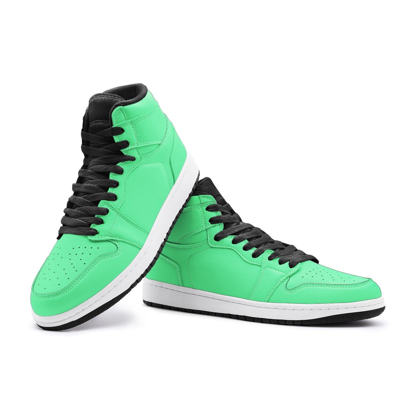 Bright Green High Top Sneakers Unisex Sizes