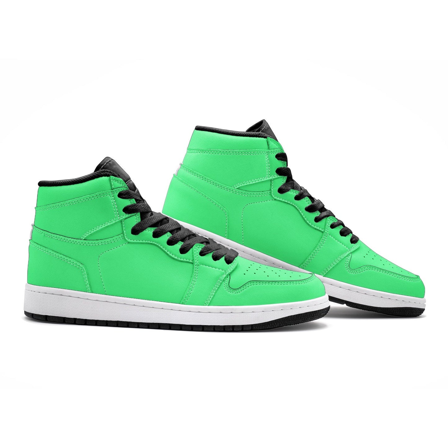 Bright Green High Top Sneakers Unisex Sizes