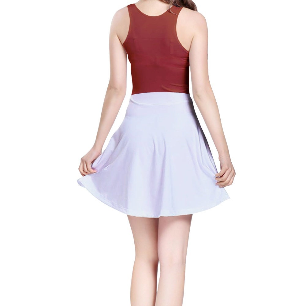 Women's Sleeveless Midi Casual Flared Skater Dress