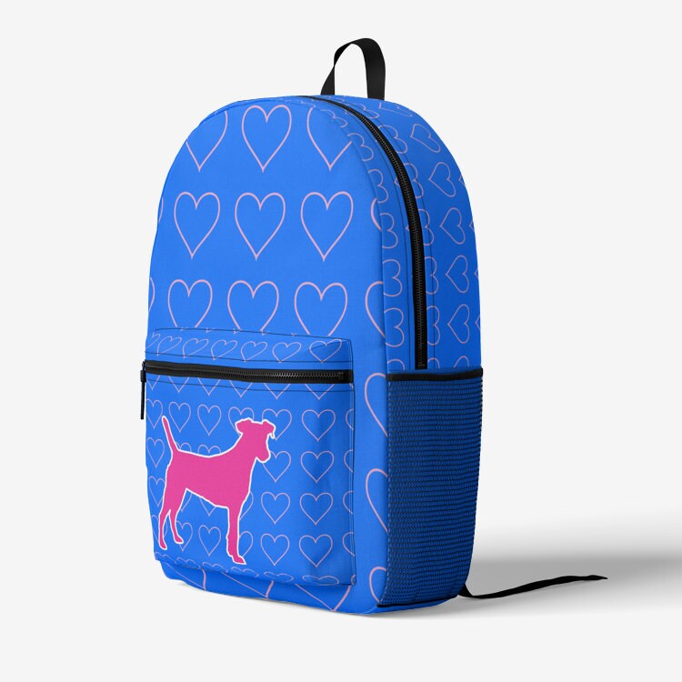 Retro Colorful Print Trendy Backpack
