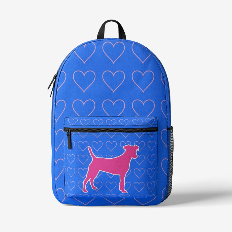 Retro Colorful Print Trendy Backpack