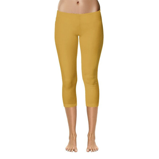 Black and Gold Color Leggings