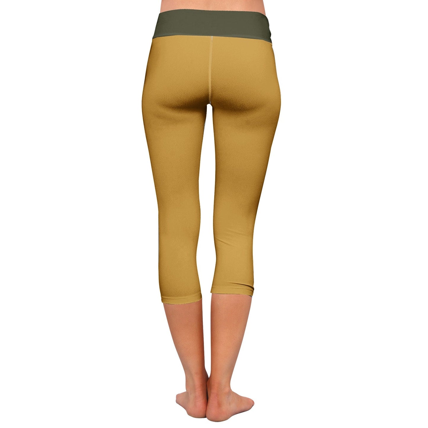 Black and Gold Color Leggings