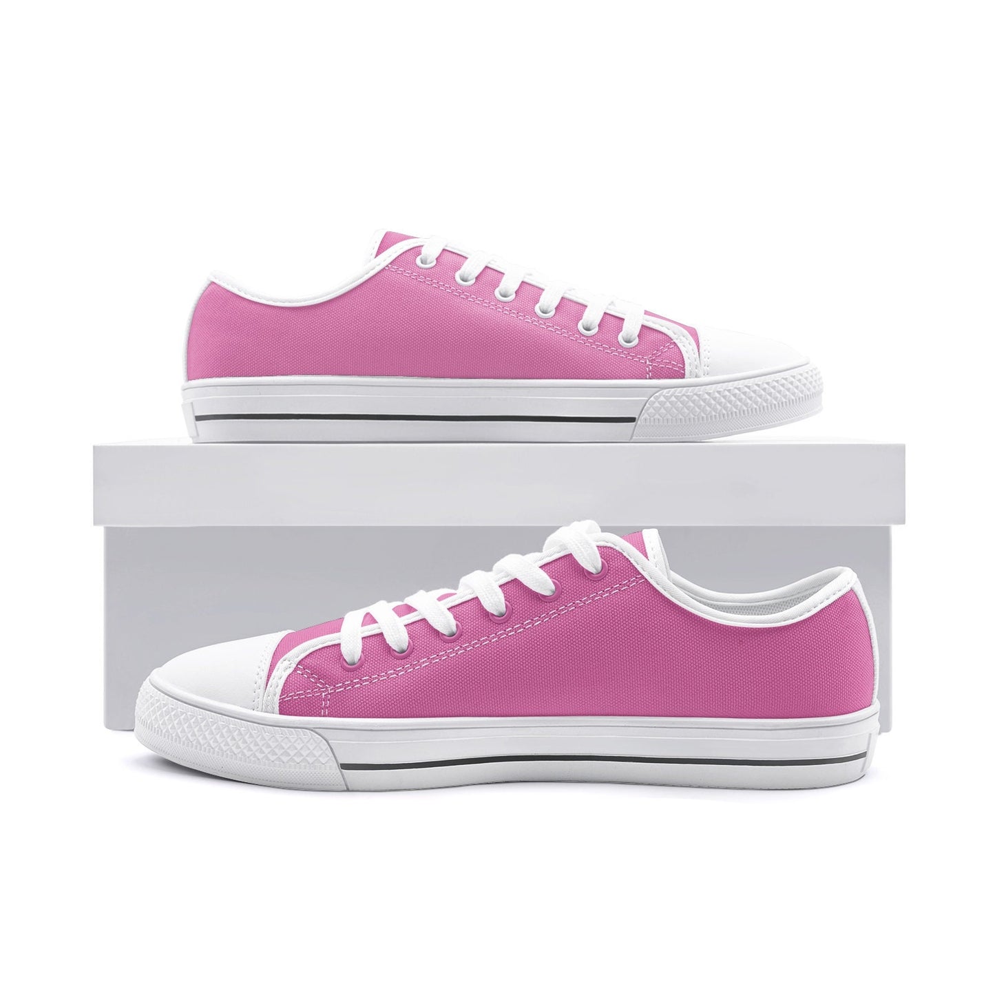 Pink Casual Sneakers Pink Low Top Sneakers Unisex