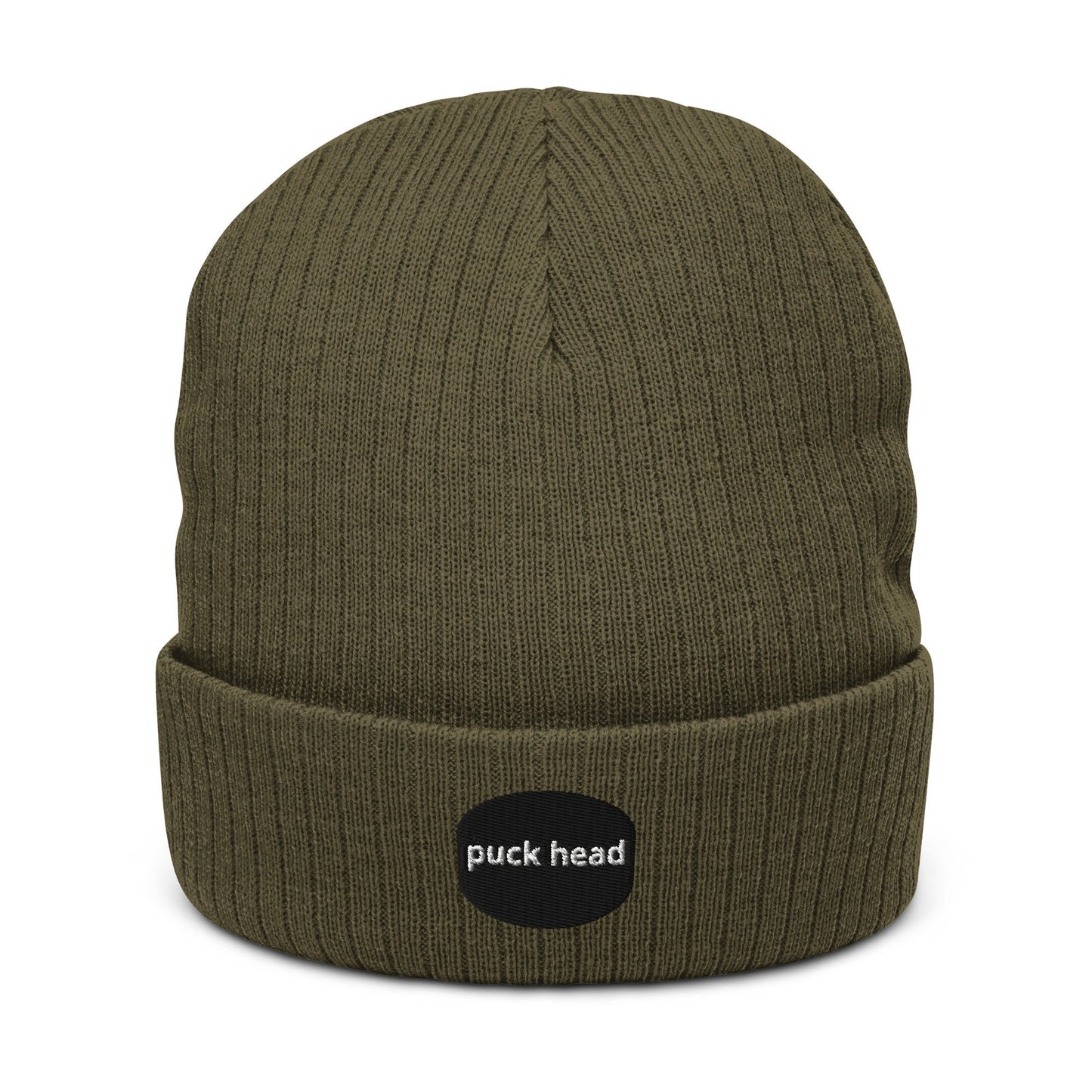 Hockey Hats Ribbed knit beanie