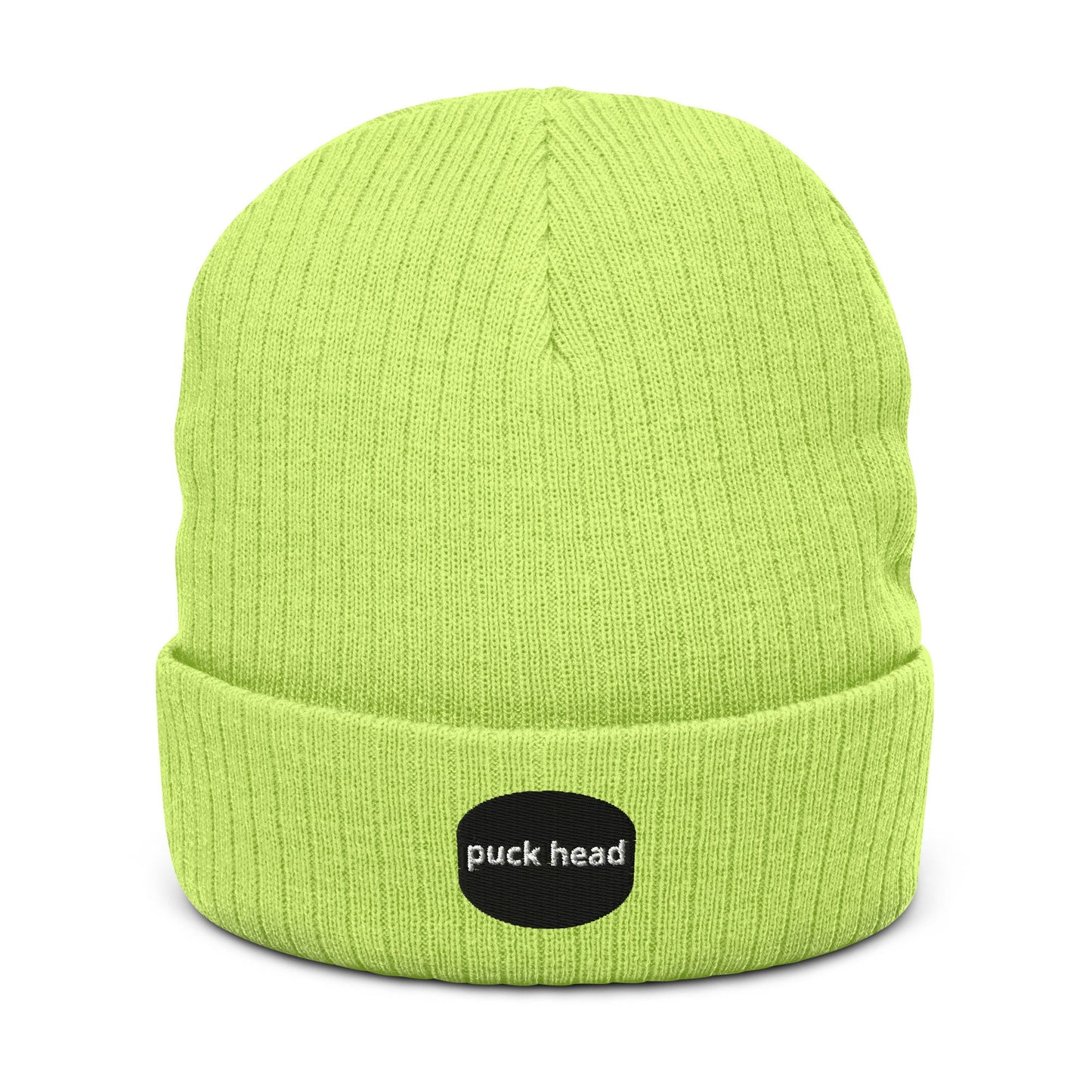 Hockey Hats Ribbed knit beanie