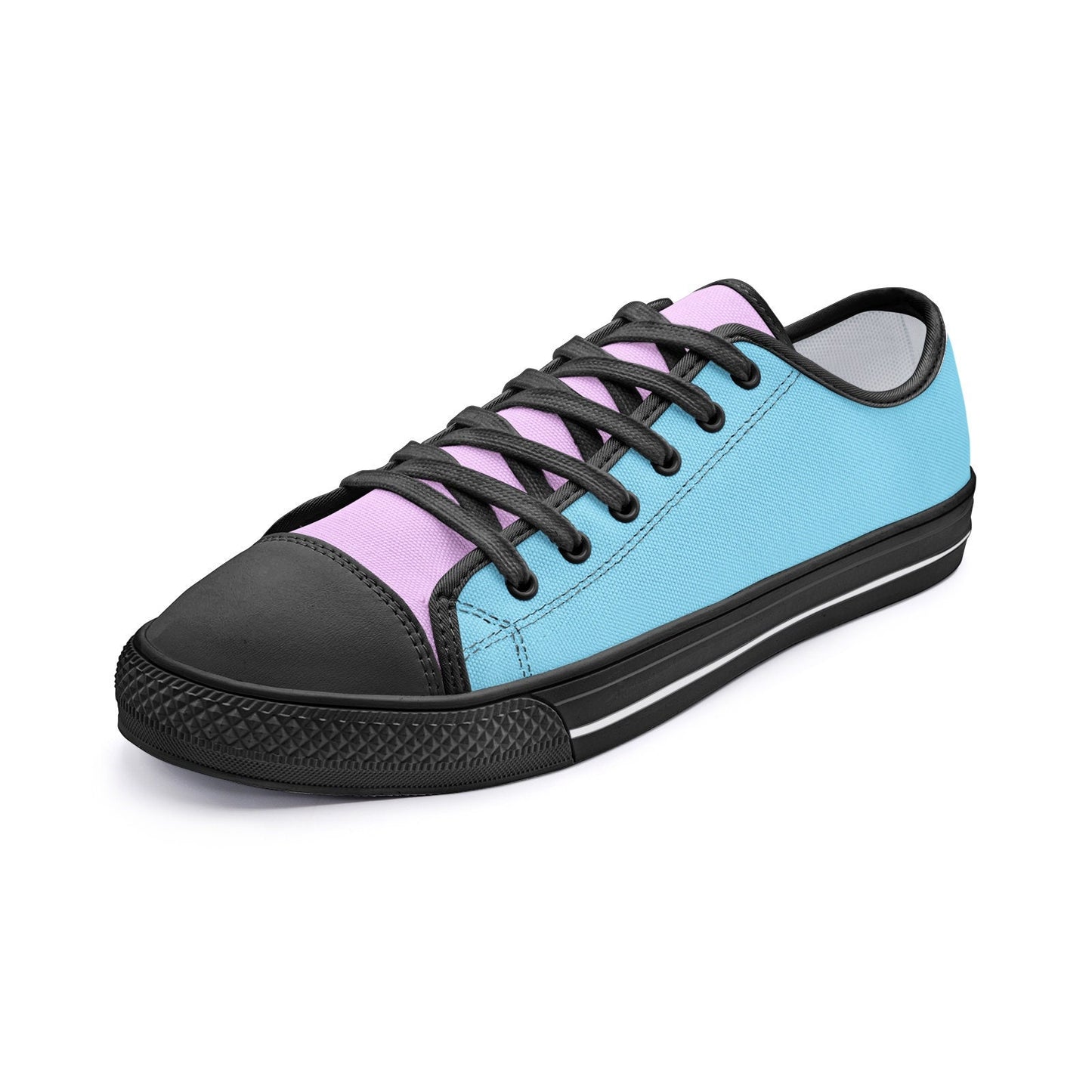 Pink Sneakers Low Top Canvas Shoes Pink