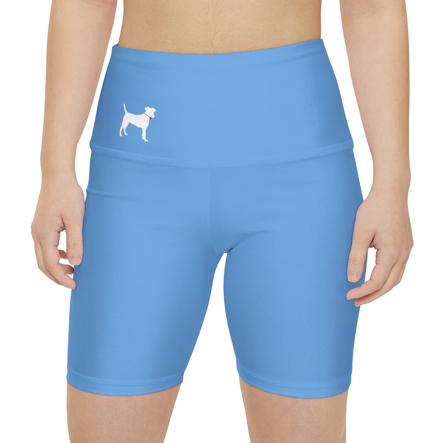 Women's Blue Workout Shorts