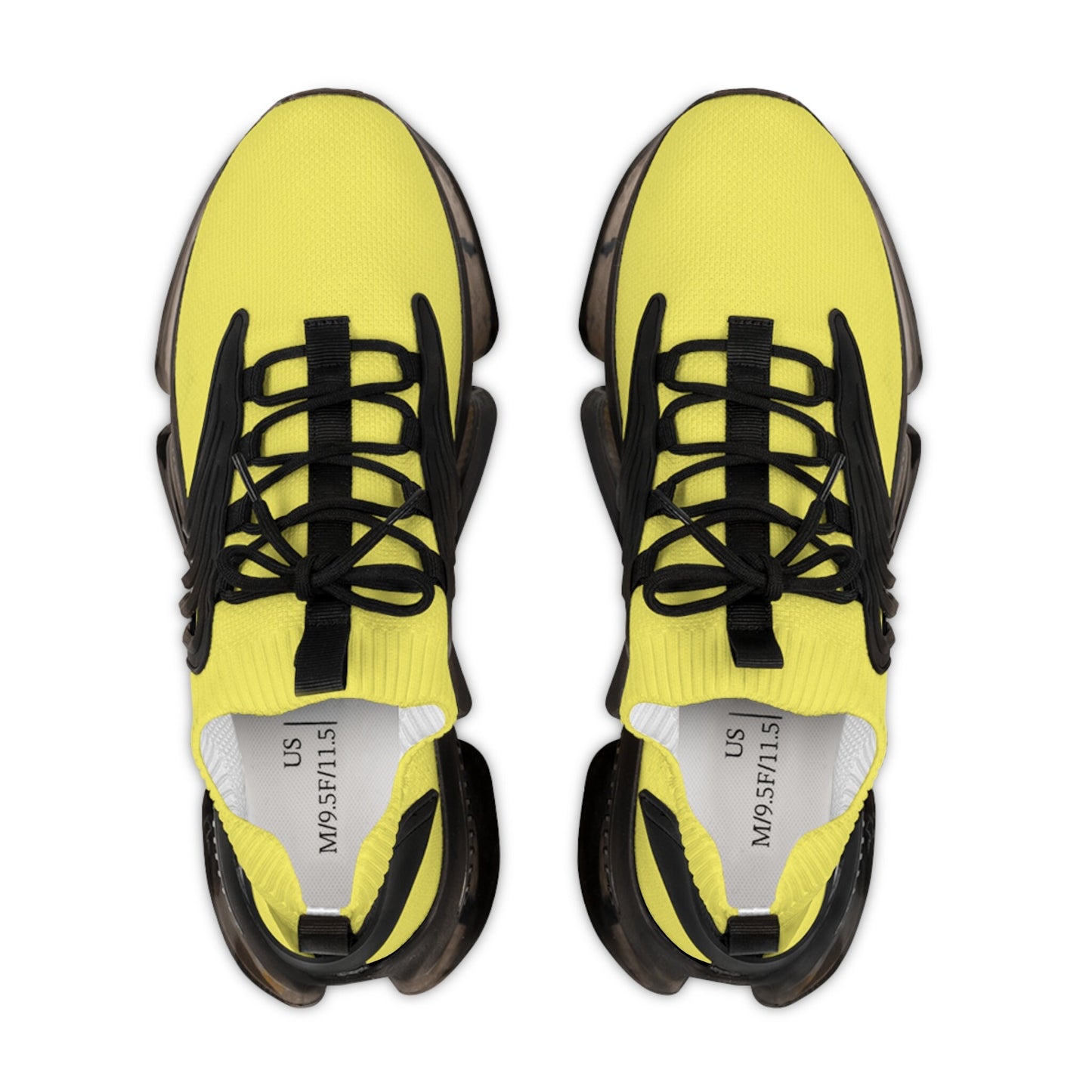 Men's Bright Yellow Sneakers