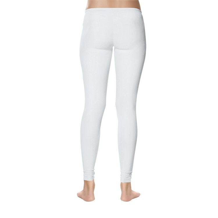 Off White Leggings Women's Temp Control Cotton Leggings