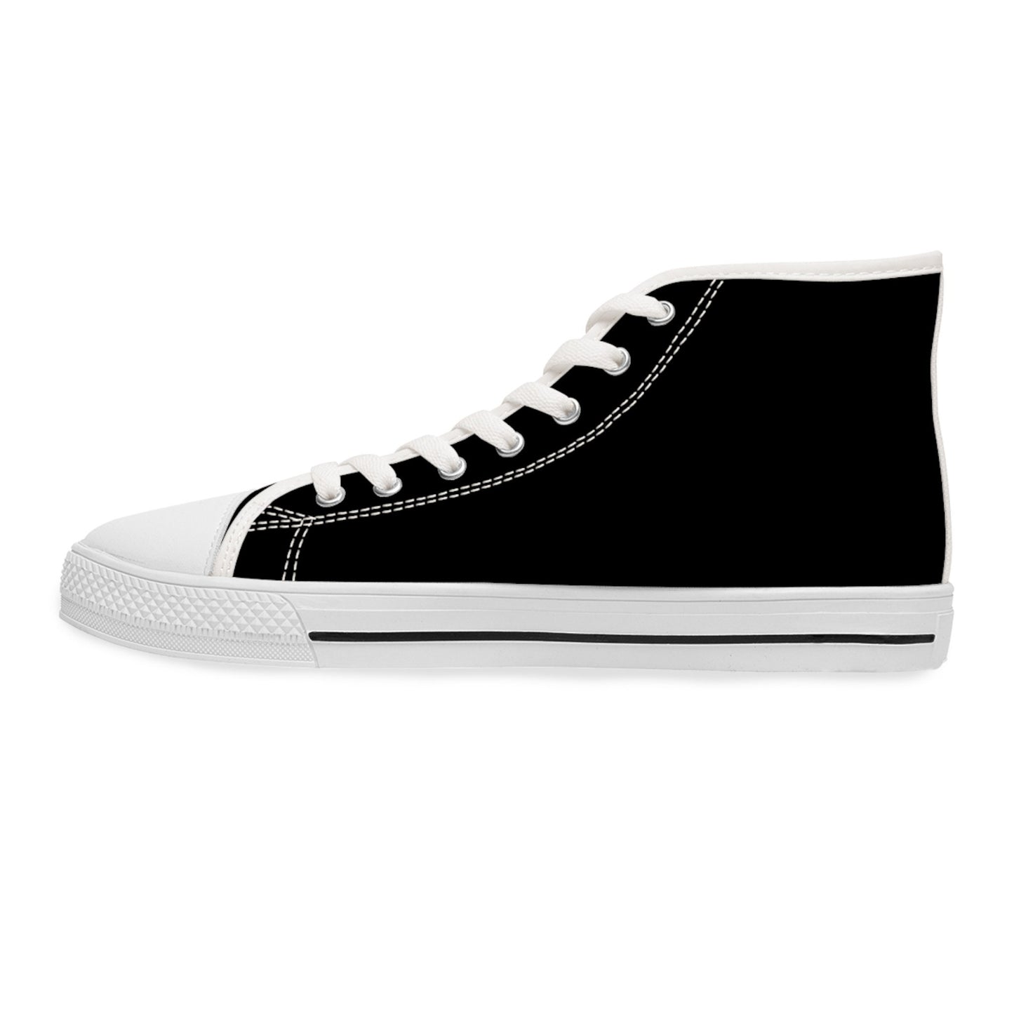 Women's Black High Top Sneakers
