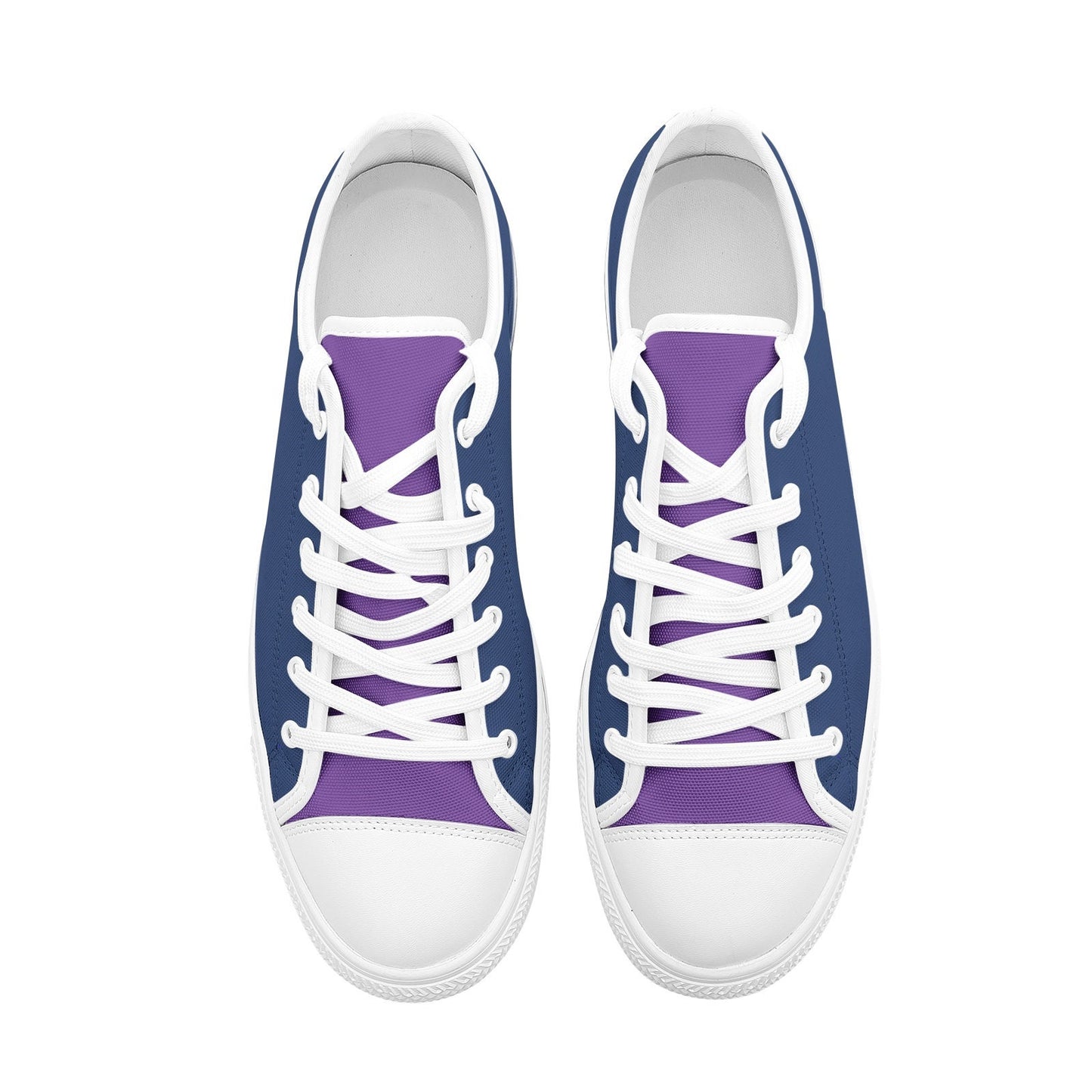 Purple Sneakers Low Top Purple Canvas Sneakers Unisex Sizes