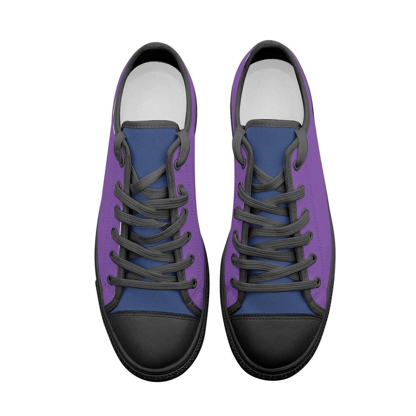 Purple Sneakers Low Top Purple Canvas Sneakers Unisex Sizes