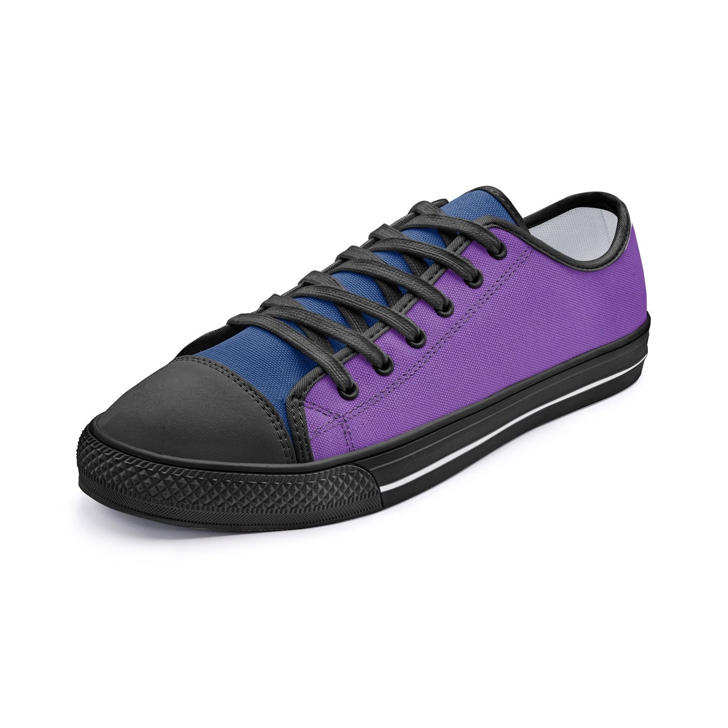 Purple Sneakers Low Top Purple Canvas Sneakers Unisex Sizes