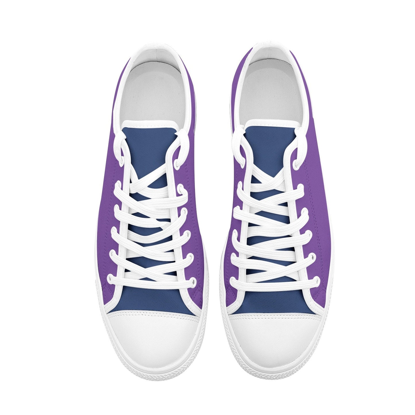 Purple Sneakers Low Top Purple Canvas Sneakers Unisex Sizes