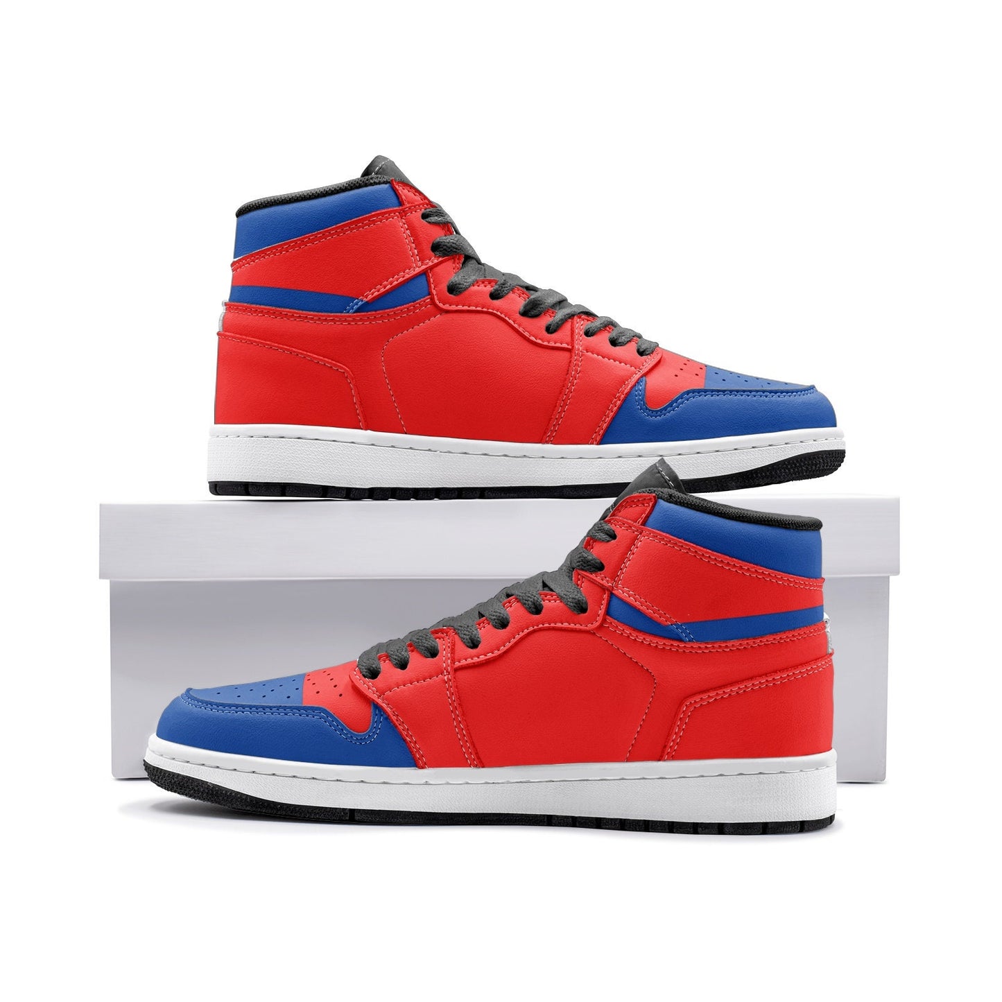 Red and Blue Hightops