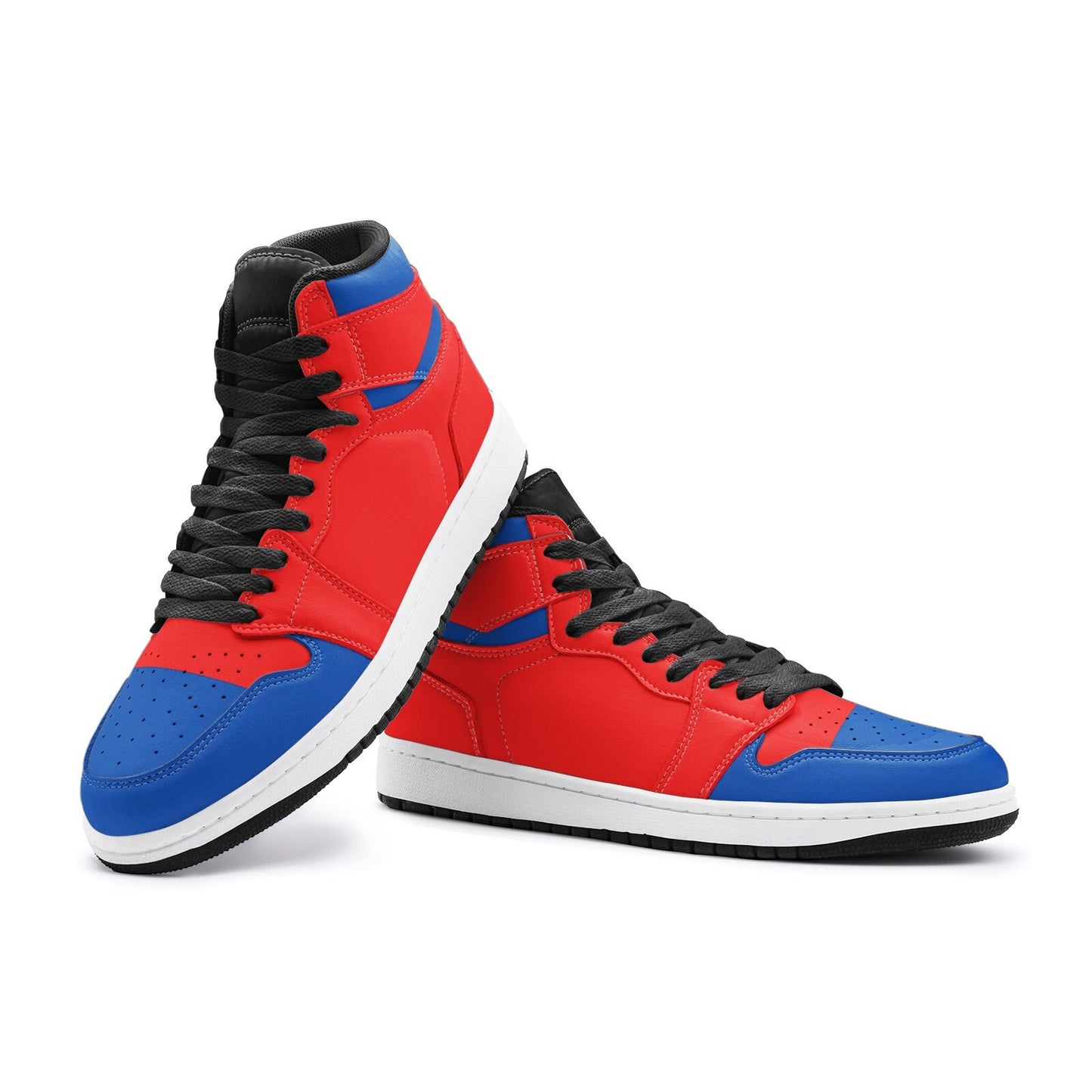 Red and Blue Hightops
