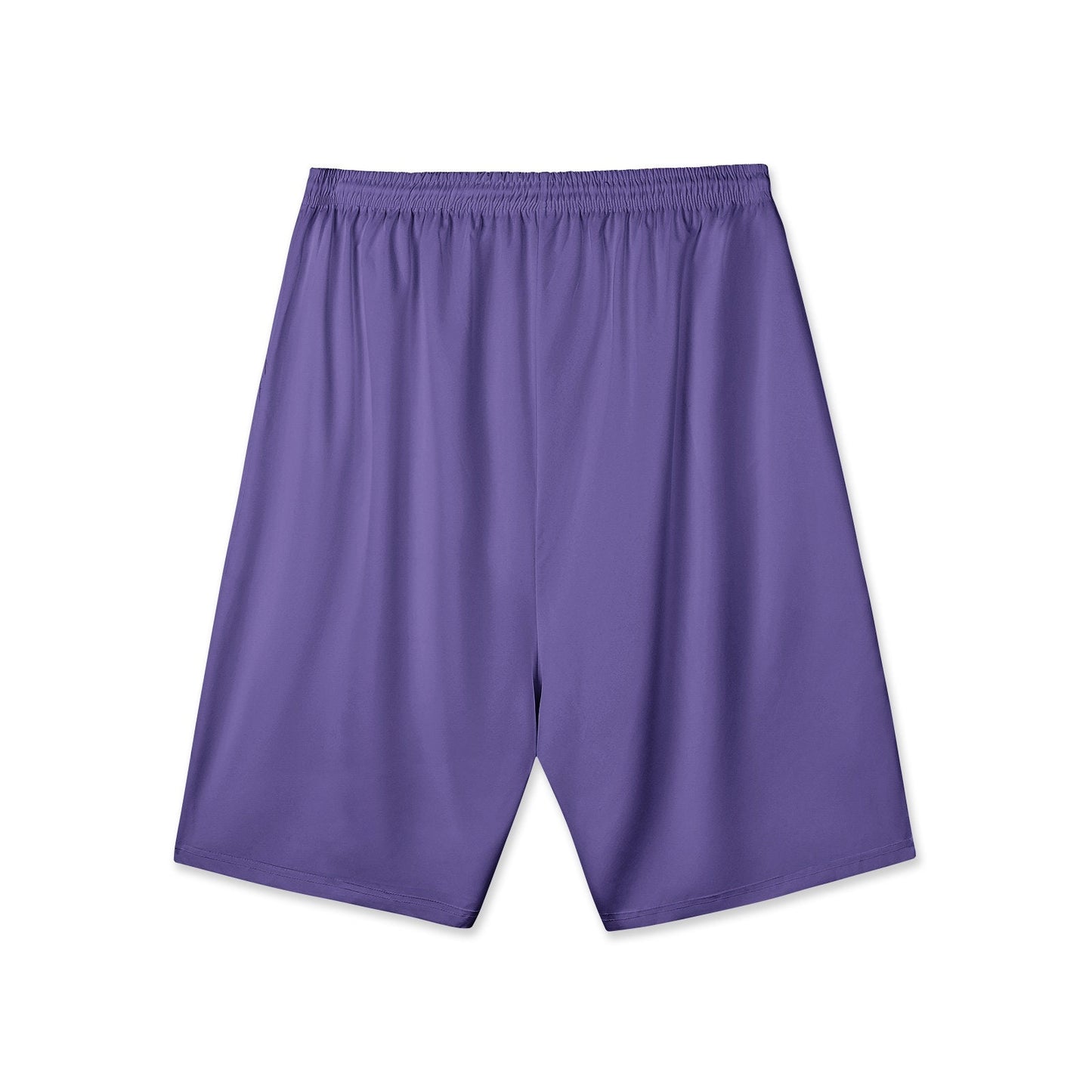 Mens Purple And Gold Swim Shorts