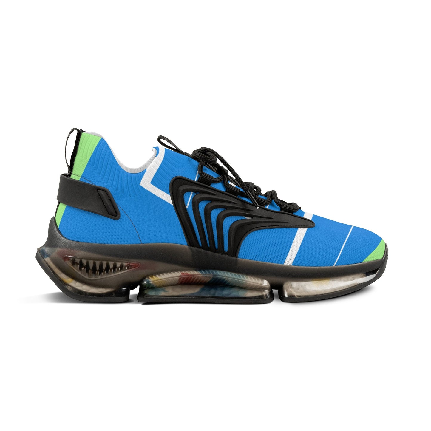 Men's Light Blue Exercise Sneakers