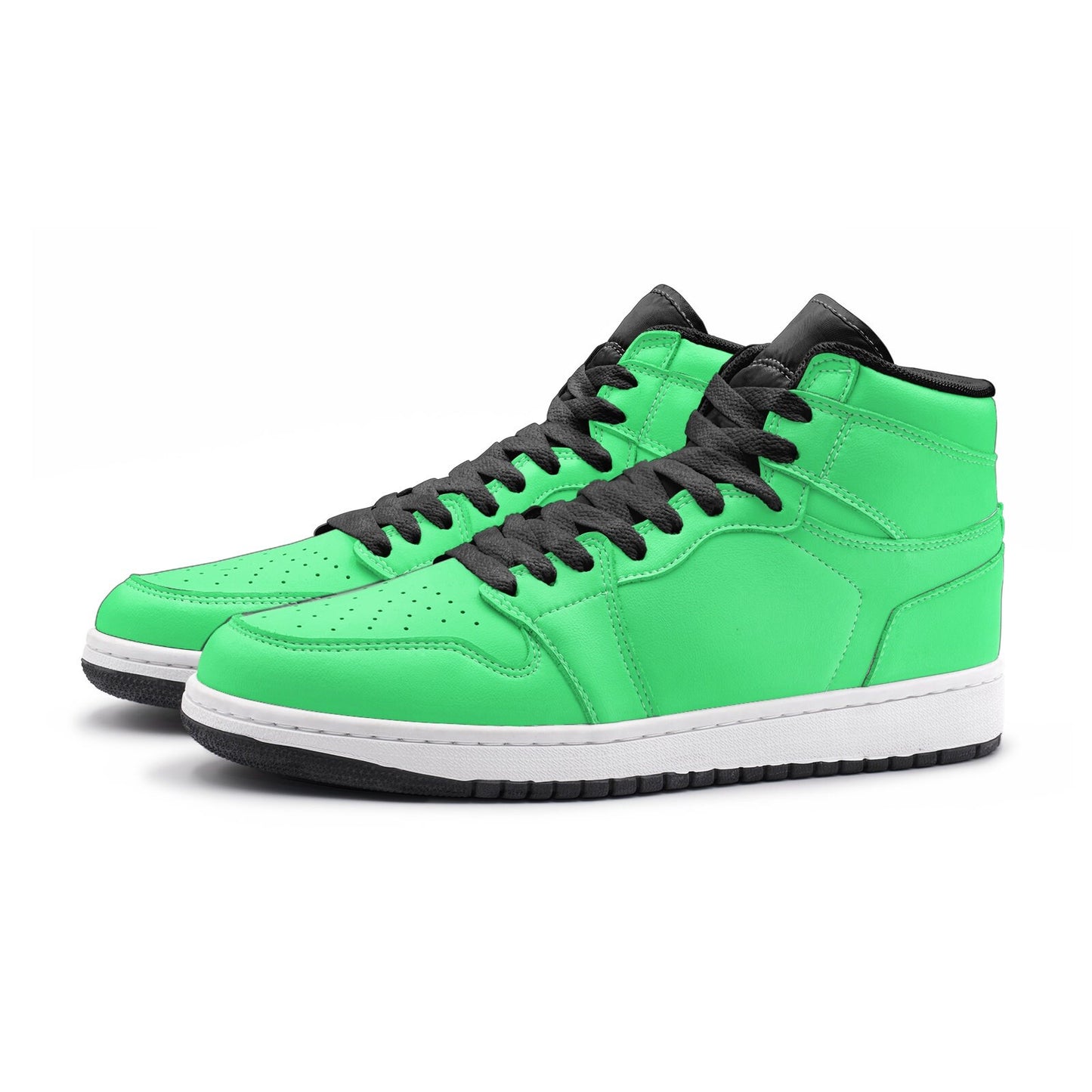 Bright Green High Top Sneakers Unisex Sizes