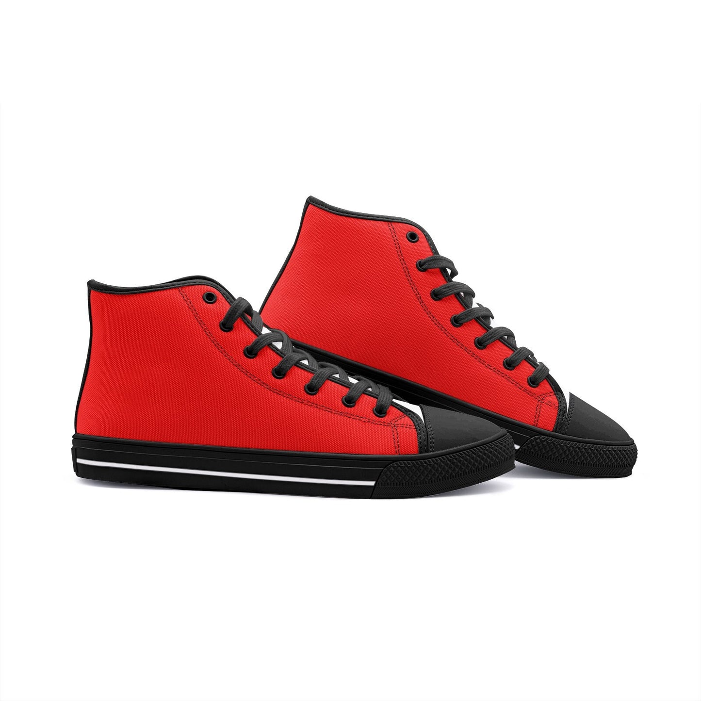 Red High Tops Unisex Sizes