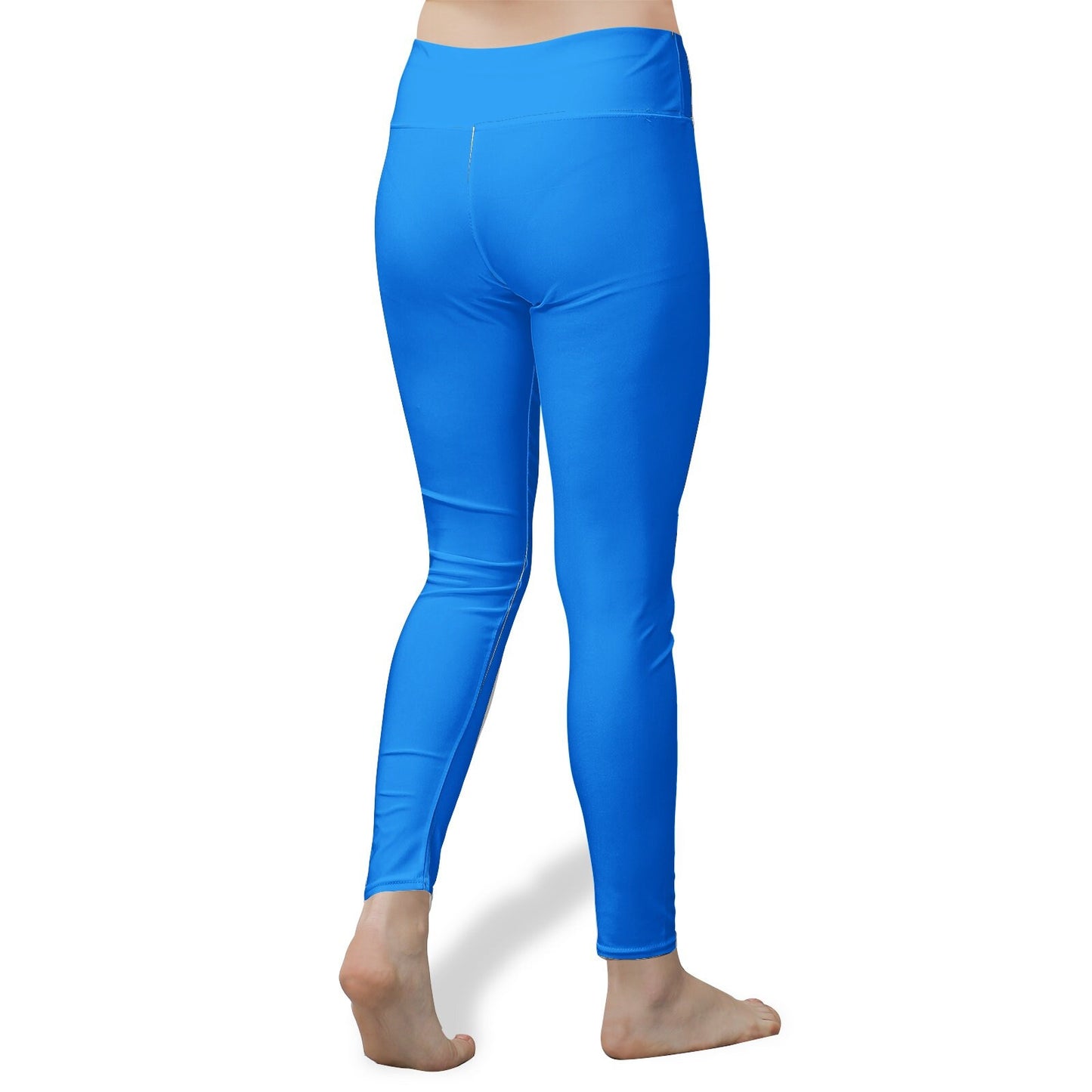 Blue Leggings High Waist blue Yoga Leggings