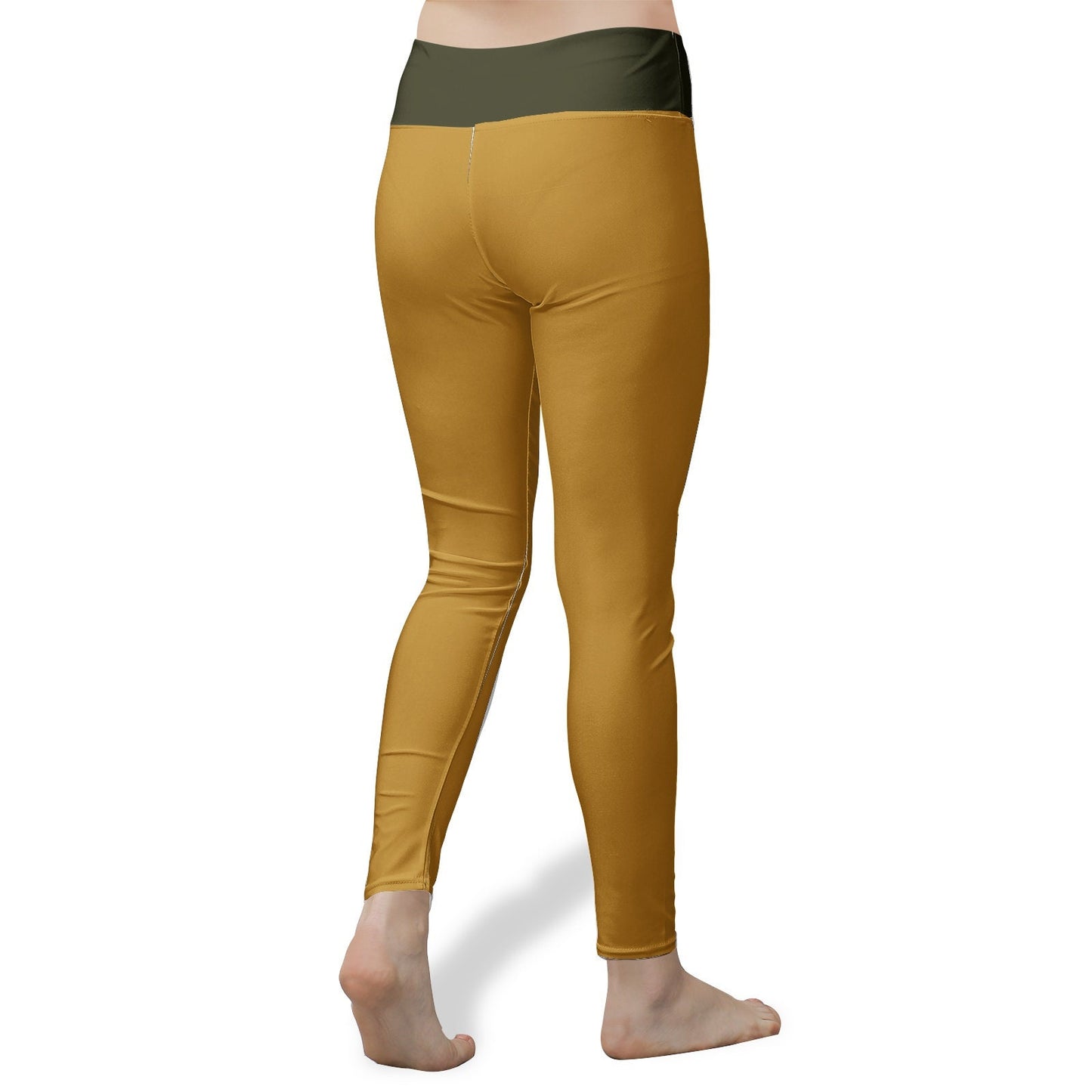 Black and Gold Color Leggings