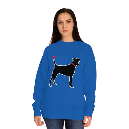 Black Dog Sweatshirts Unisex Crew Black Dog Sweatshirt
