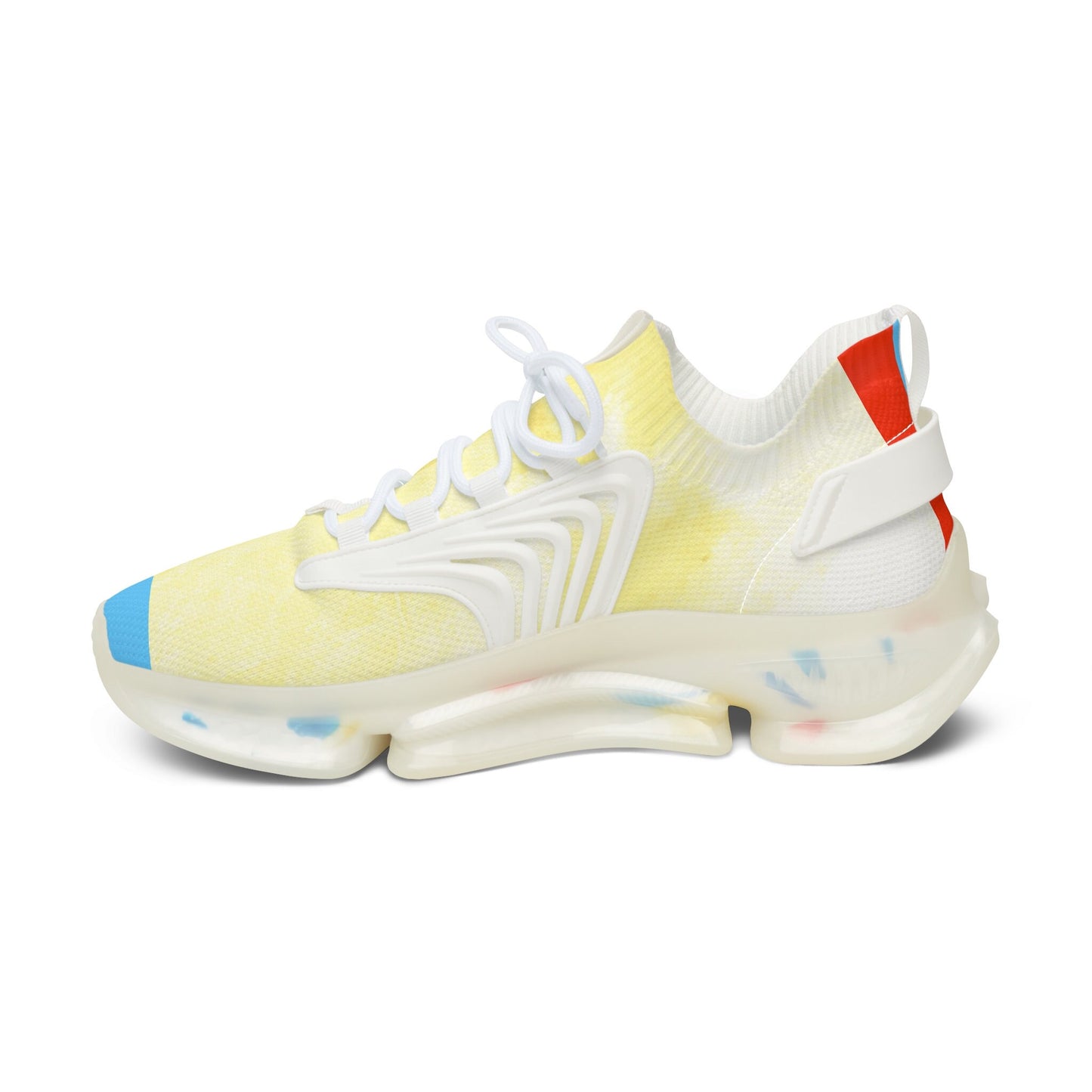 Women's Yellow Exercise Sneakers