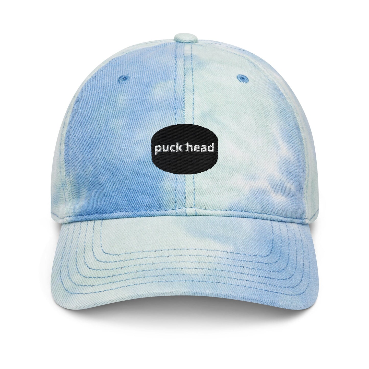 Tie dye hockey hats