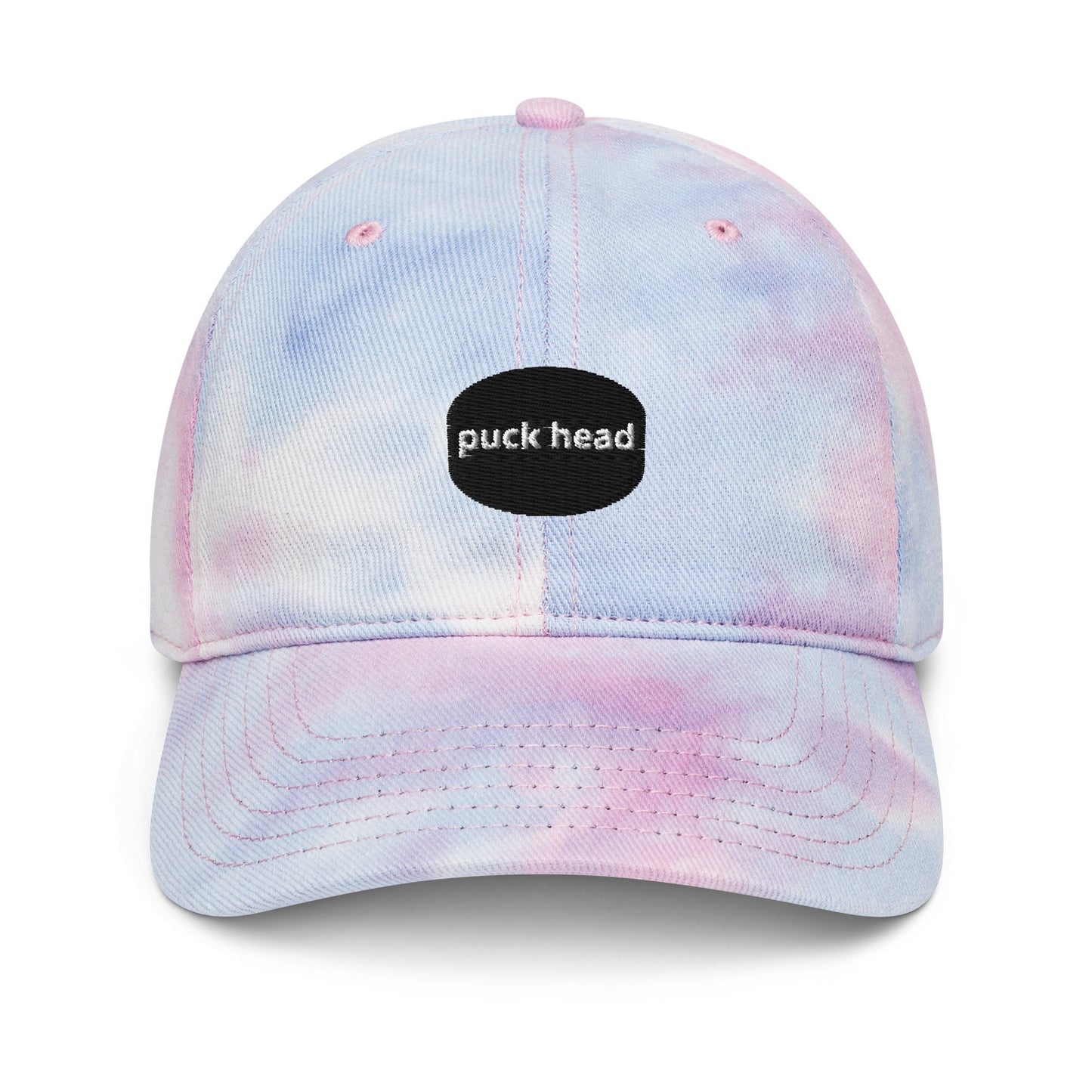 Tie dye hockey hats