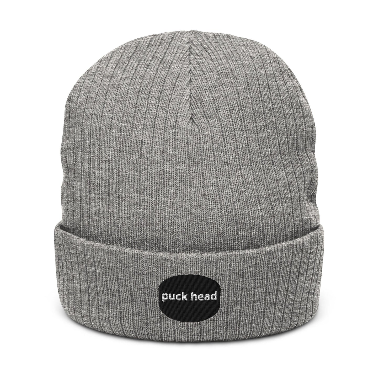 Hockey Hats Ribbed knit beanie