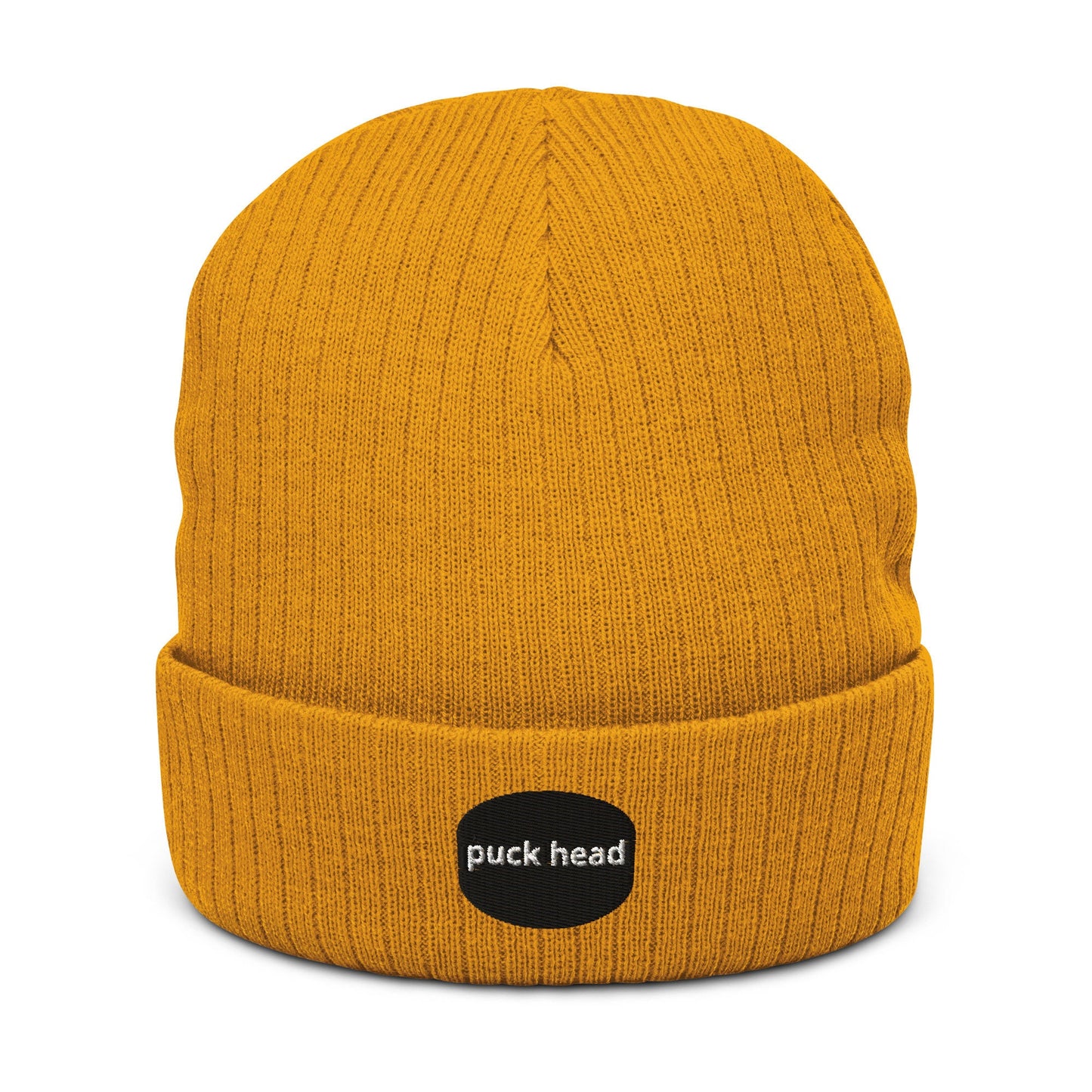 Hockey Hats Ribbed knit beanie