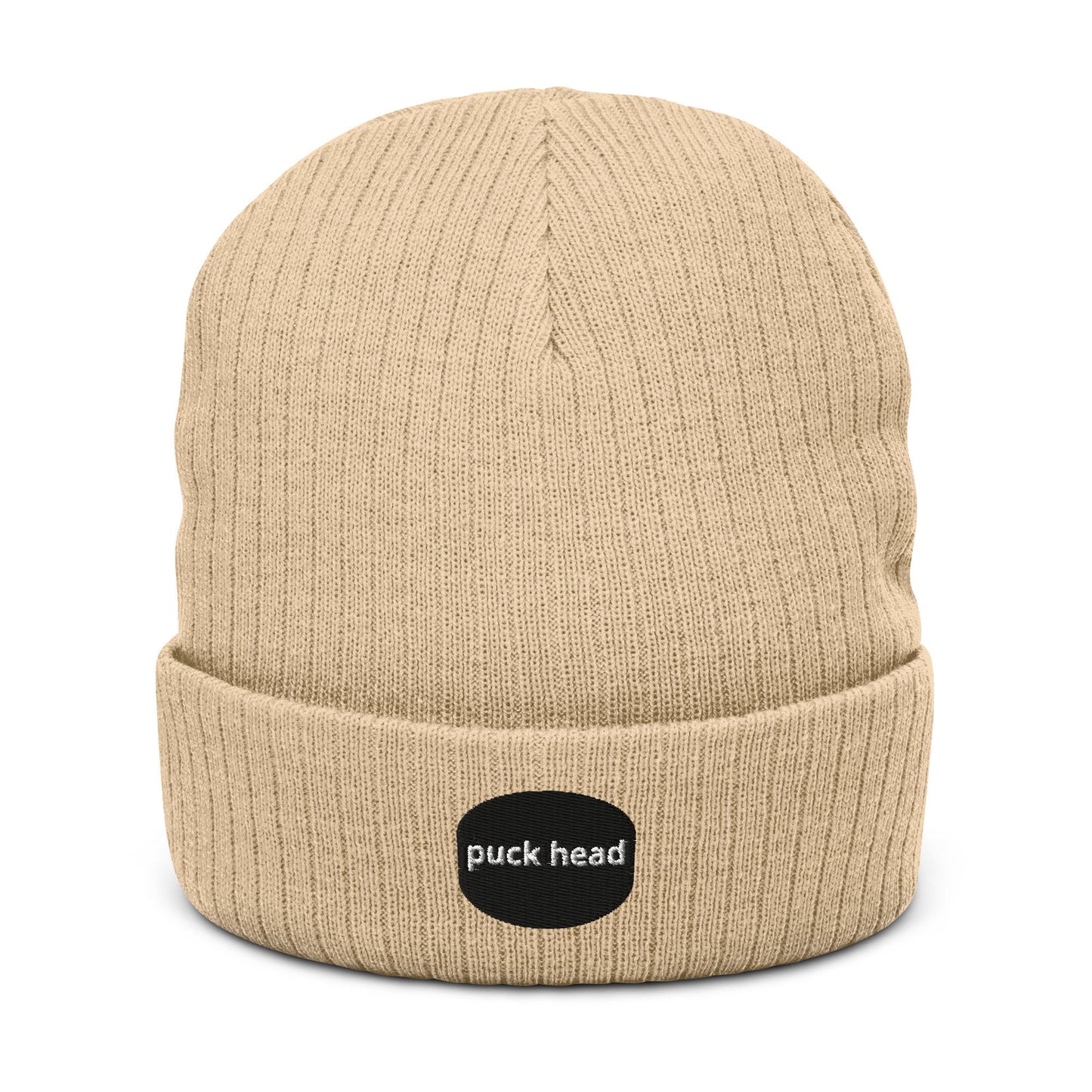 Hockey Hats Ribbed knit beanie
