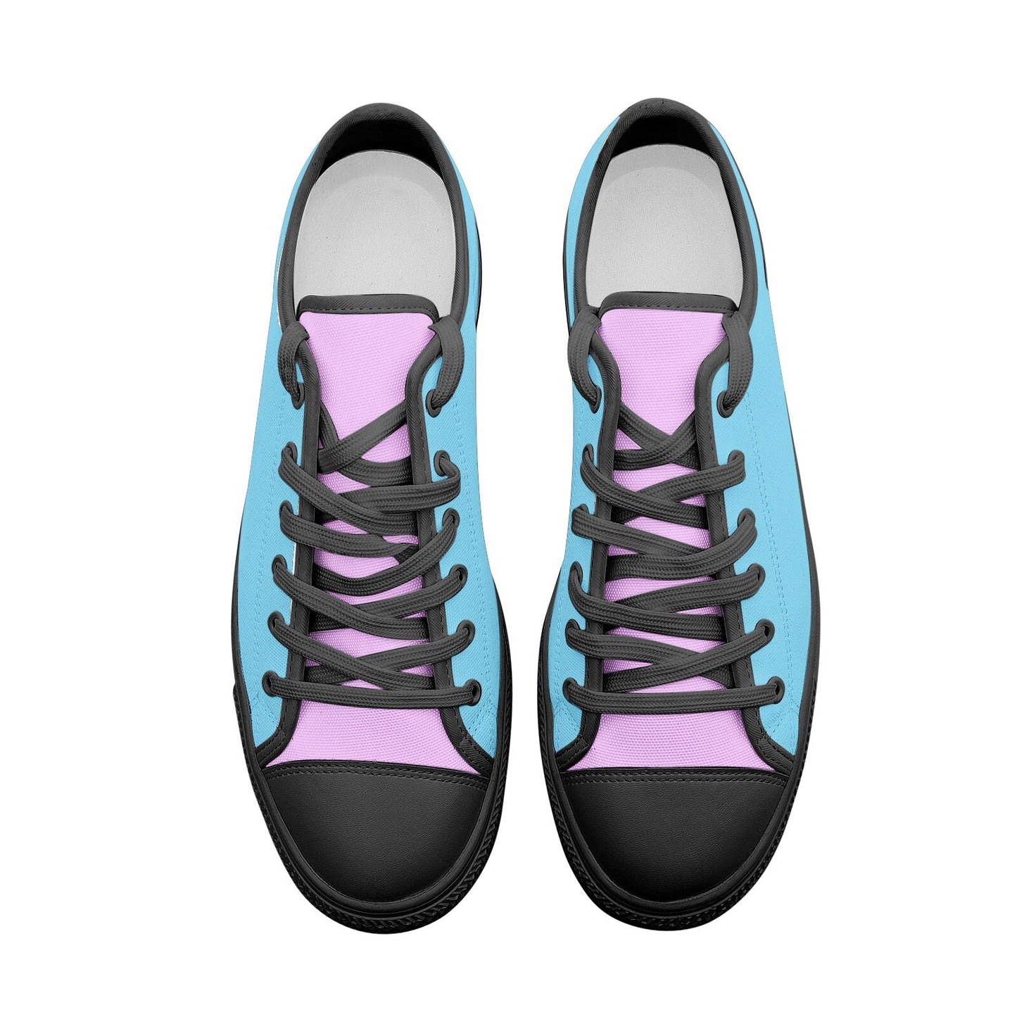 Pink Sneakers Low Top Canvas Shoes Pink