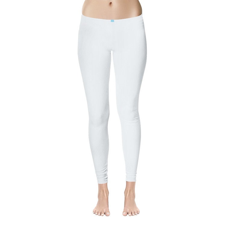 Off White Leggings Women's Temp Control Cotton Leggings