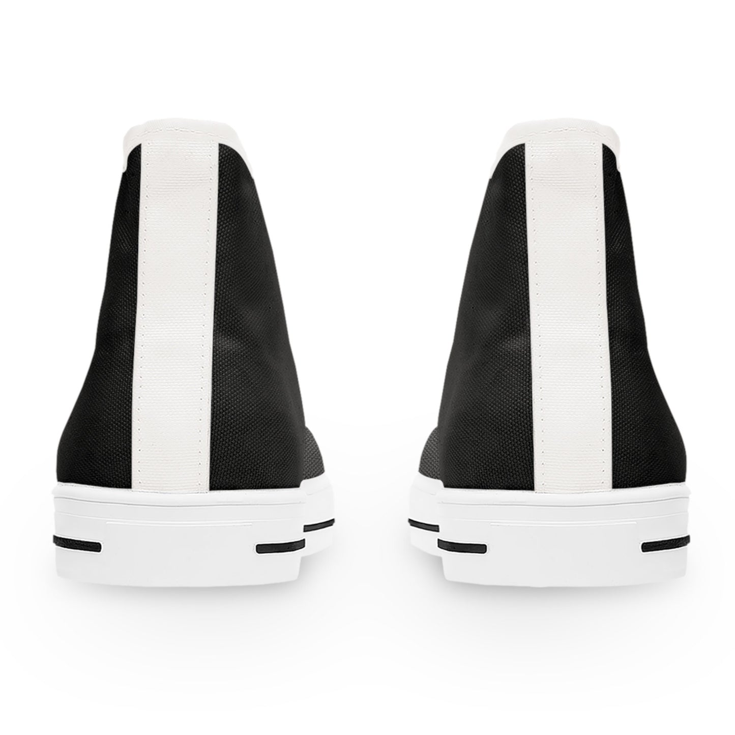 Women's Black High Top Sneakers