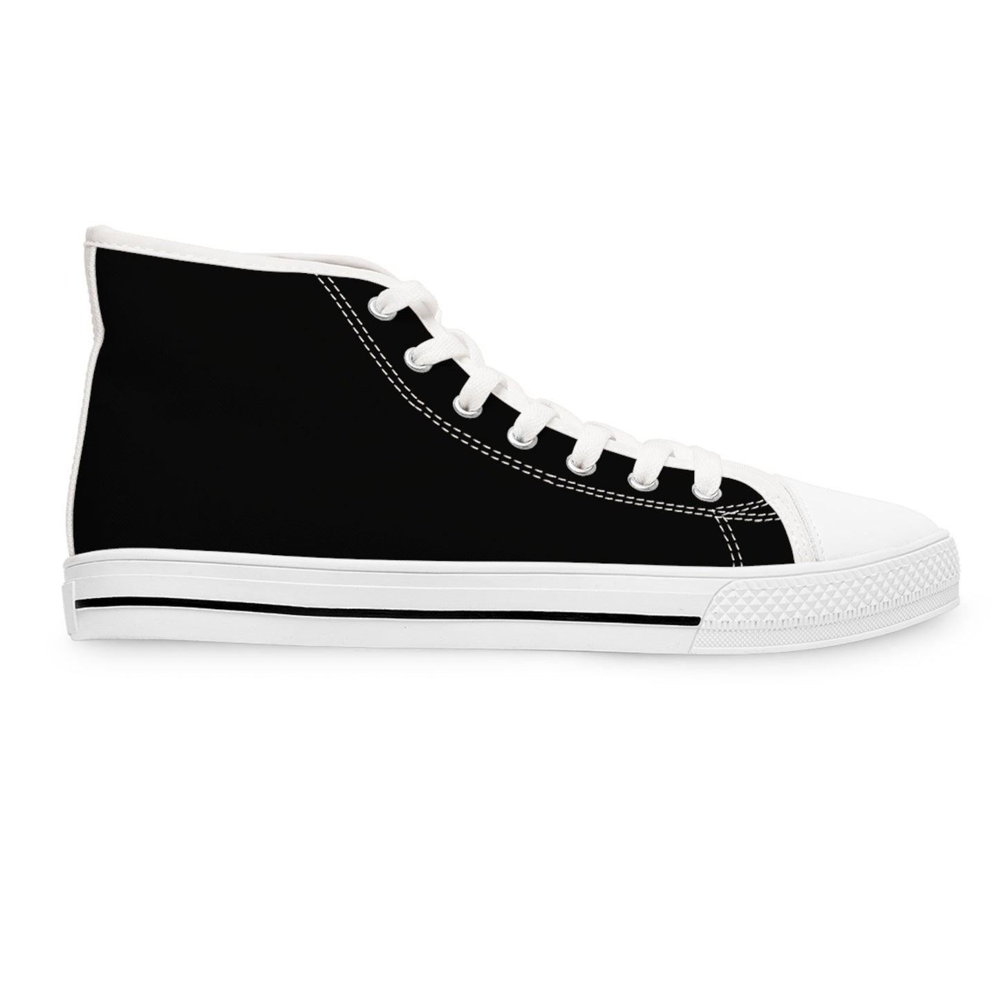 Women's Black High Top Sneakers