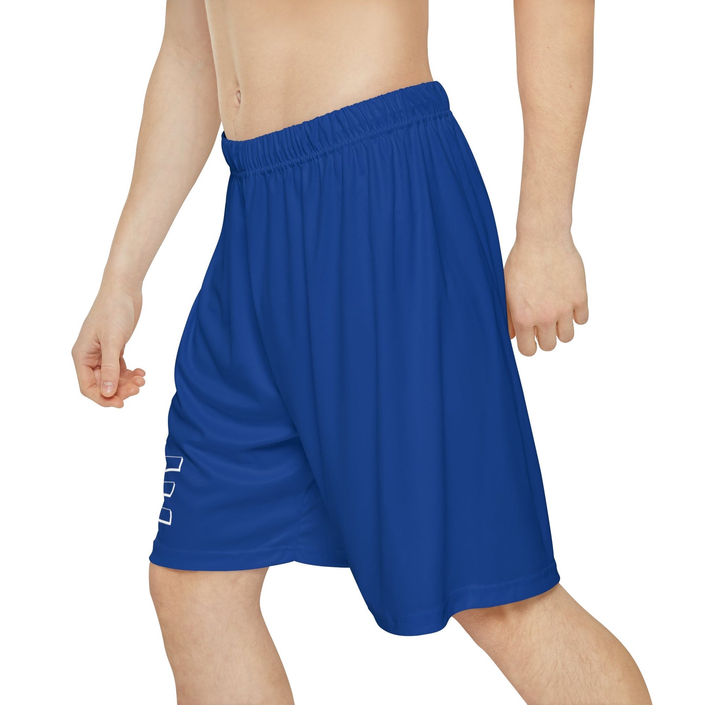 Men's Blue Sports Shorts