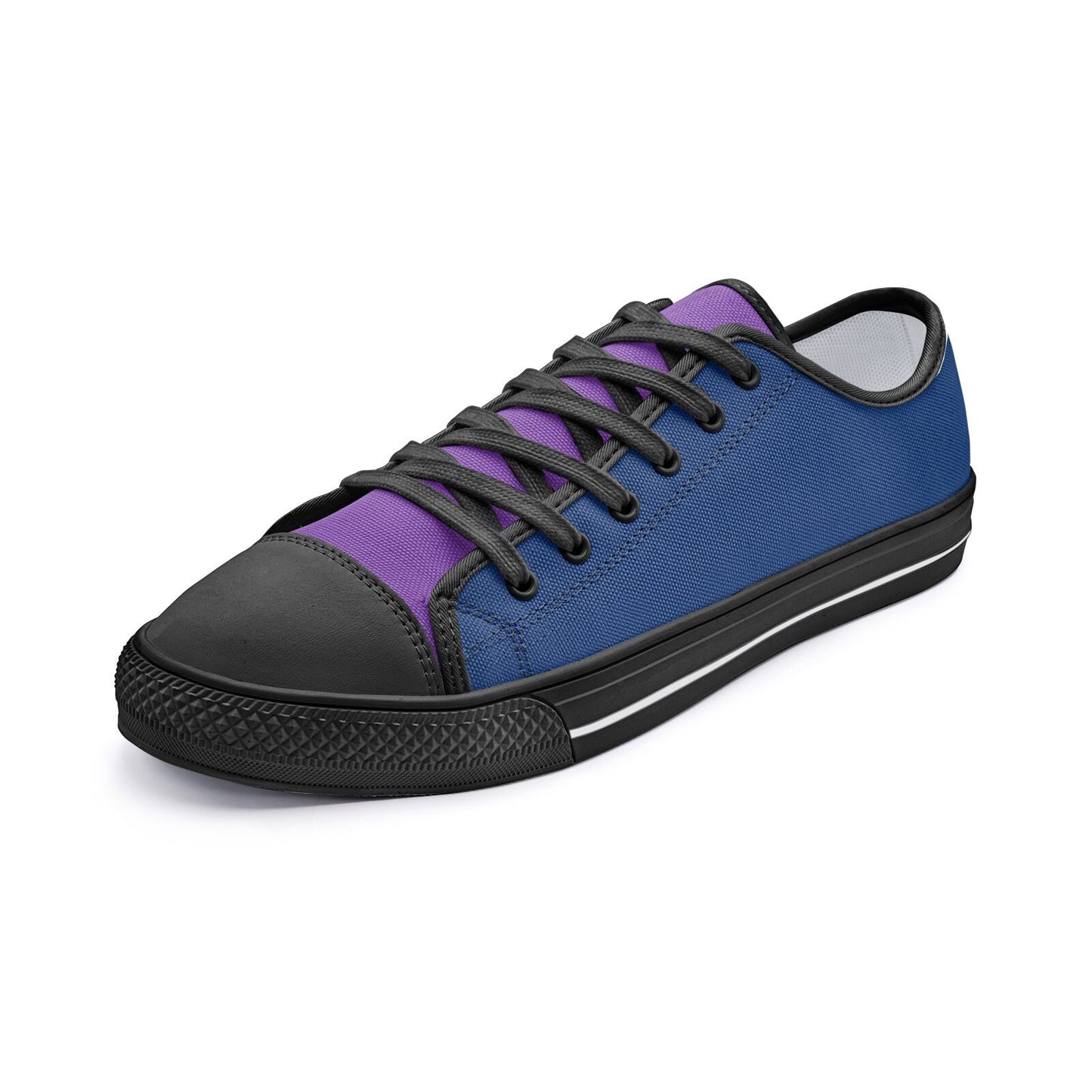Purple Sneakers Low Top Purple Canvas Sneakers Unisex Sizes