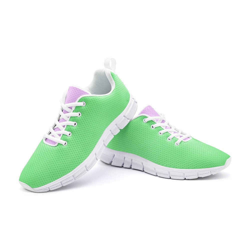 Green Sneakers  Lightweight Sneaker Athletic Sneakers